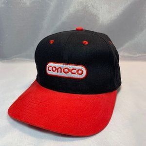 Conoco Gas Snapback Hat Ball Cap Adjustable "The Card You Had In Mind"